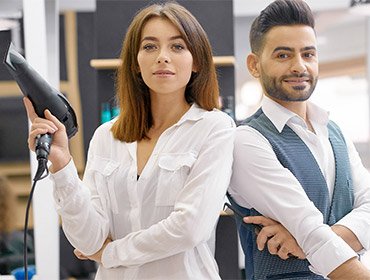 Création de site web coiffeurs et esthéticienne