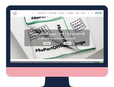 Conception de plateforme associative et humanitaire Safe World Peace